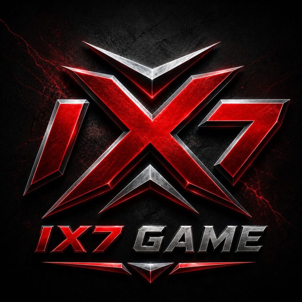 IX7 APK download page displayed on an Android smartphone.